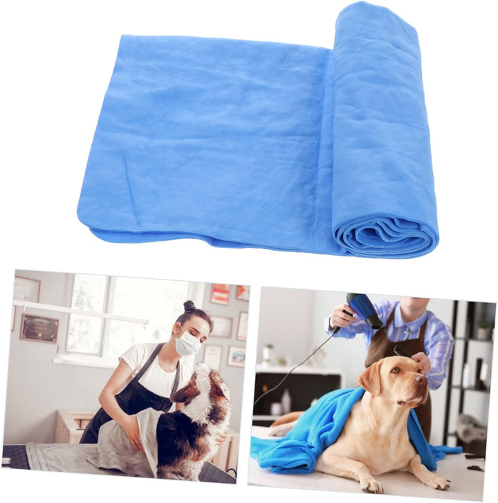 Haustier Mikrofaser Badetuch Gross Saugstark Schnell Trocknend Weiches Hunde Katzenhandtuch Waschbar