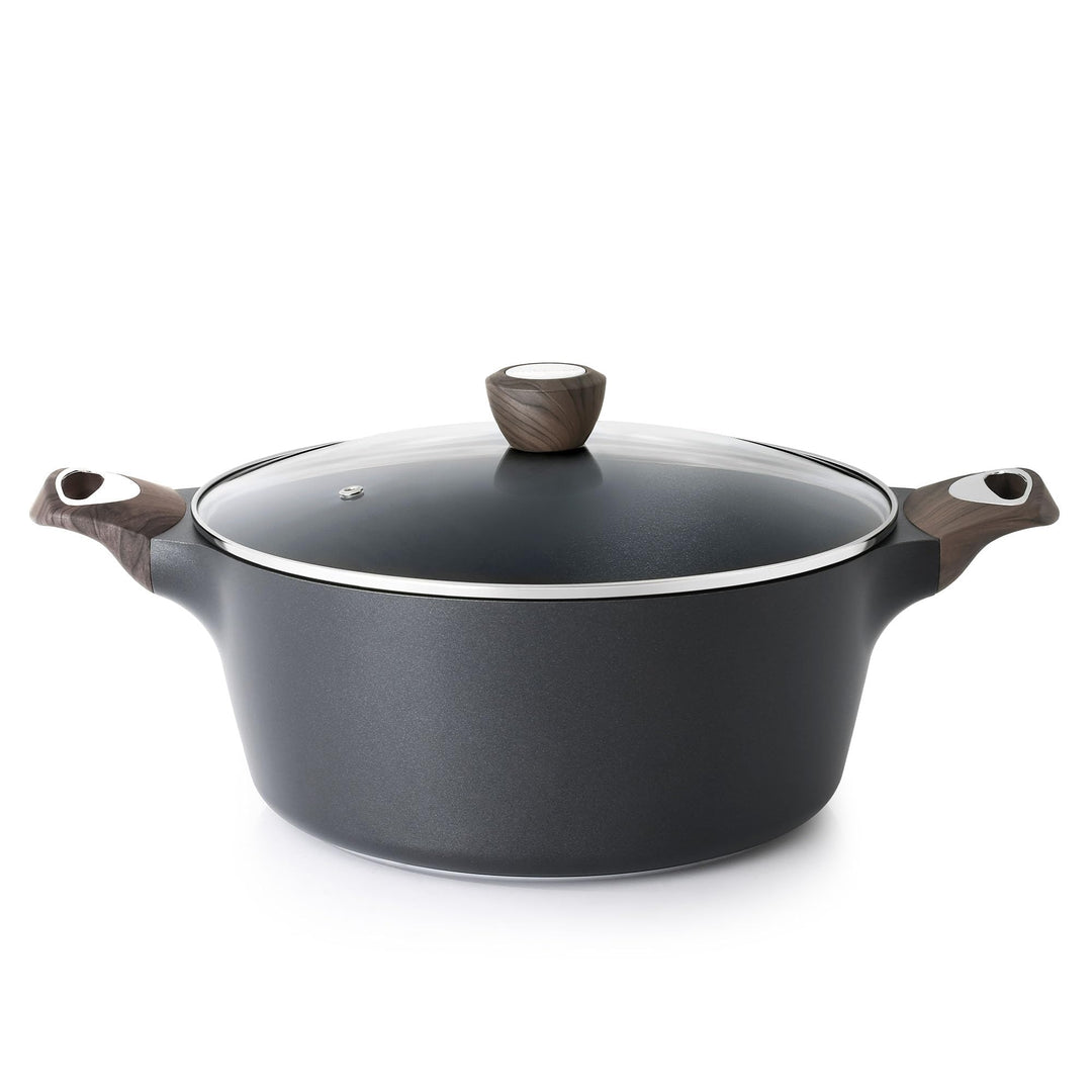 SENSARTE Antihaftbeschichteter Suppentopf mit Deckel, 6.2L Suppentopf Auflauftopf, Gesunder Pastatop