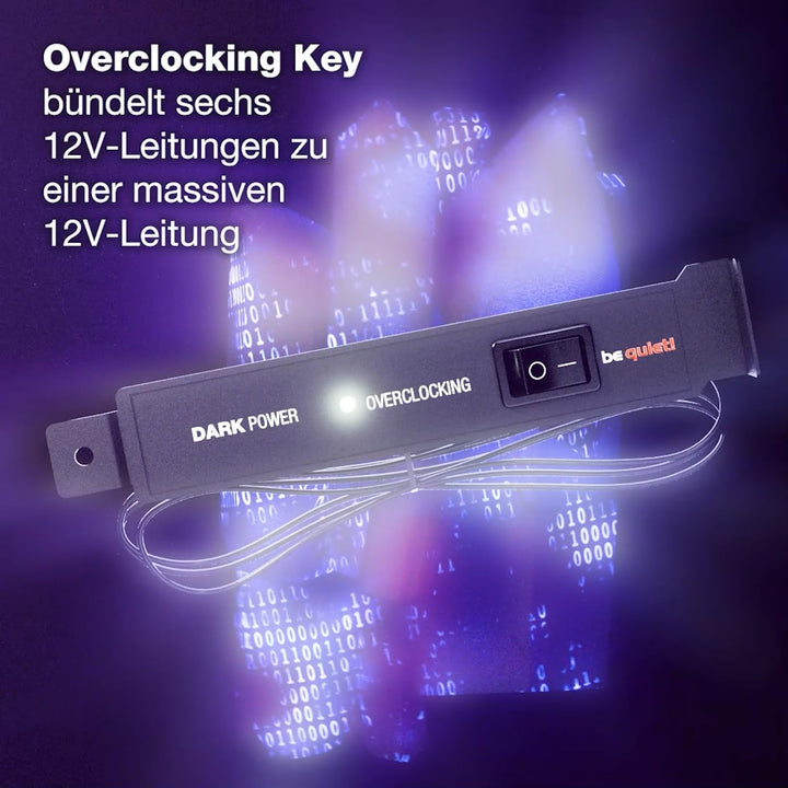 be quiet! Dark Power Pro 13 1600W, ATX 3.0, 80 PLUS® Titanium, Digital-Steuerung, nahe unhörbarer Si