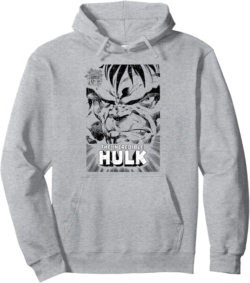 Marvel Hulk Face Pullover Hoodie