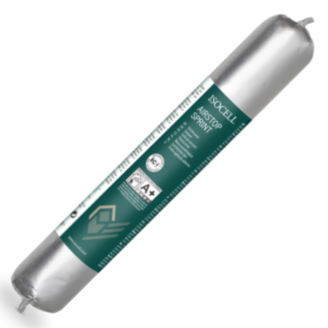 AIRSTOP Dichtmasse SPRINT (600ml) - Fugenabdichtmasse - Paste - Wasserfest - Beige, 600ml