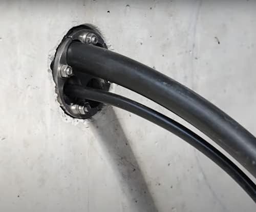 Ritzer Ringraumdichtung/Mauerdurchführung HRD100 SG DN100 für 4 Kabel 8-30 mm mit Segmentringtechnik