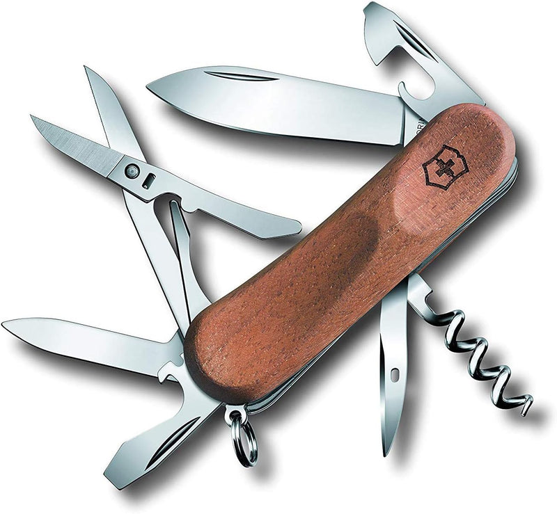 Victorinox, Schweizer Taschenmesser, Evolution 14, Multitool, 12 Funktionen, Klinge, gross, Dosenöff
