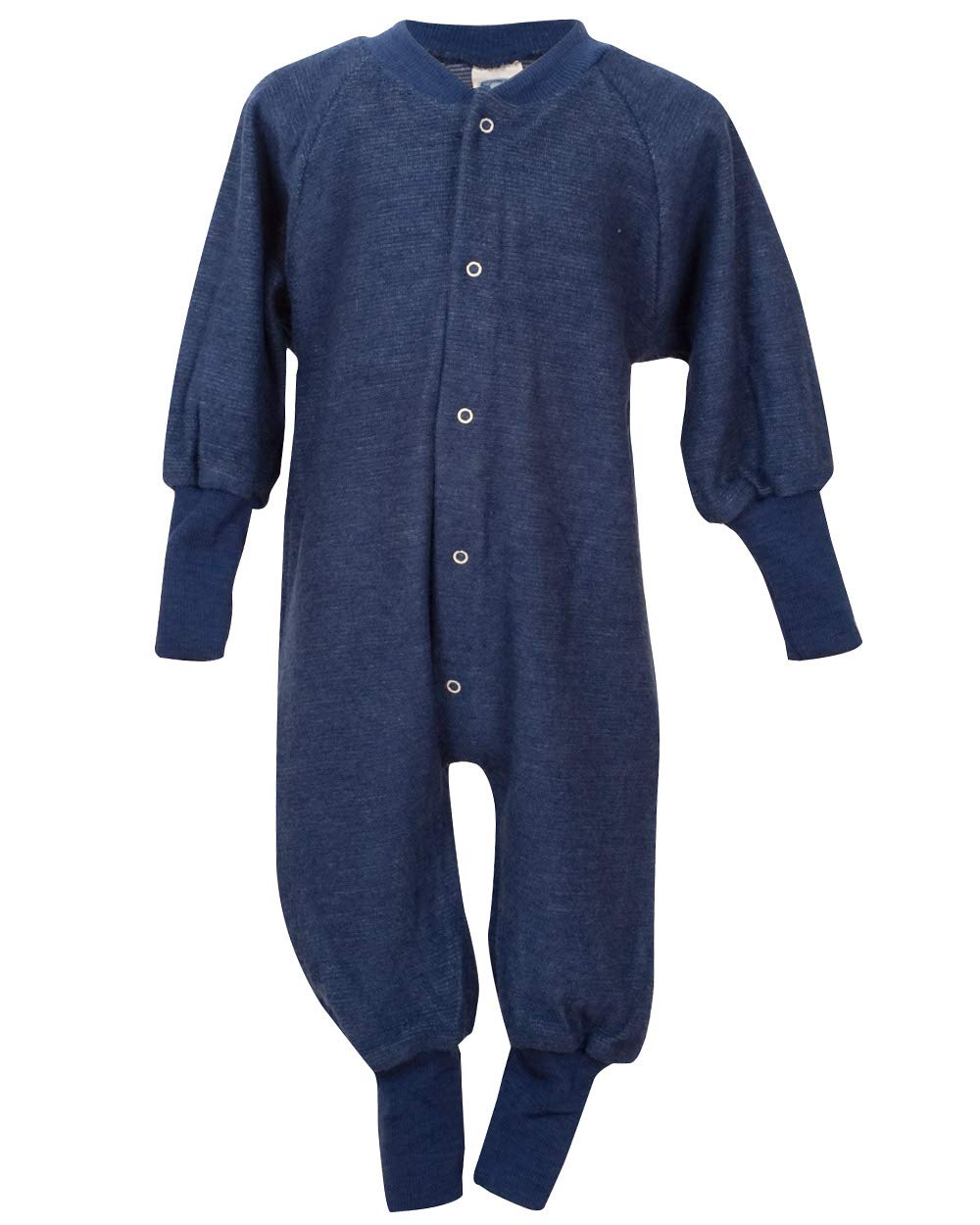 Cosilana, Roter Wolle Schlafanzug ohne Fuss, 100% Wolle, GOTS zertifiziert, Unisex-Erwachsene, Schla