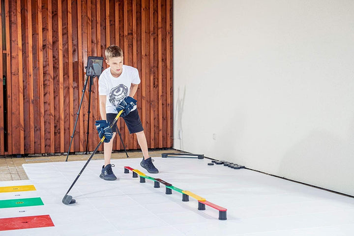 Hockey Revolution Stöckehilfe, Ausrüstung für Puck-Kontrolle, Reaktionszeit und Koordination - langl