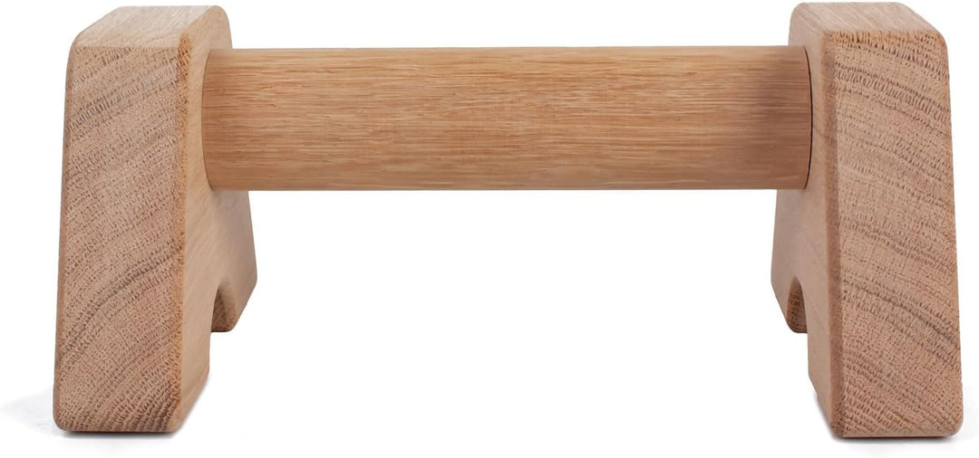 HELLUX Liegestützgriffe Holz | Parallettes Calisthenics Equipment | Handstand Griffe | Turn Zubehör