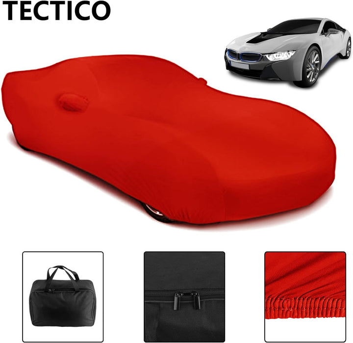 TECTICO Indoor Sportwagen Autoplane Elastisch Atmungsaktiv Staubschutz Weich Stretch Stoff Elegante