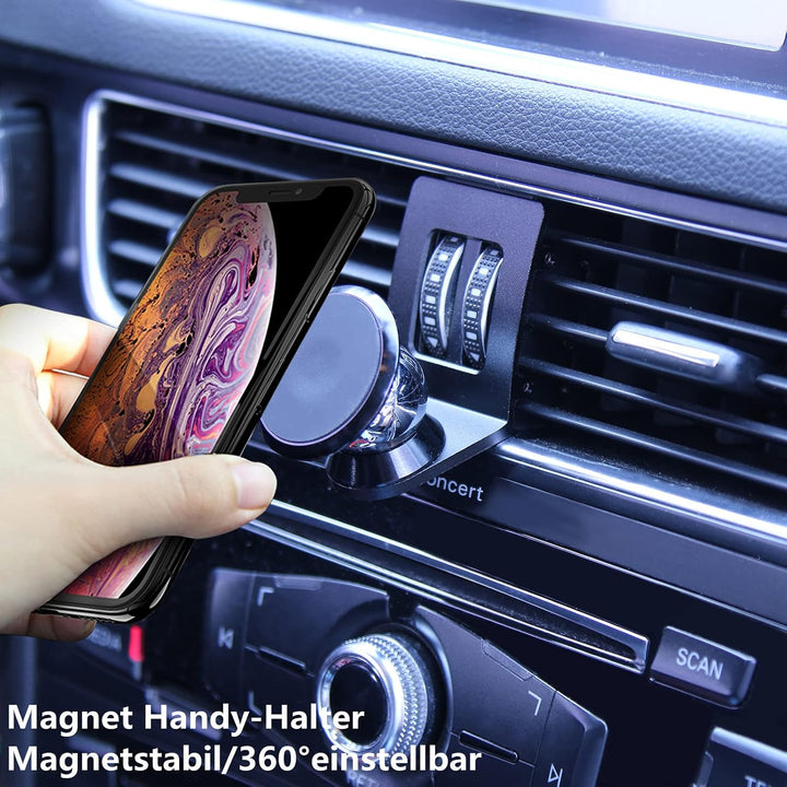 Magnet Handyhalterung kompatibel mit Audi Q5 8R und SQ5 geeignet für Smartphone und GPS mit Auto Han