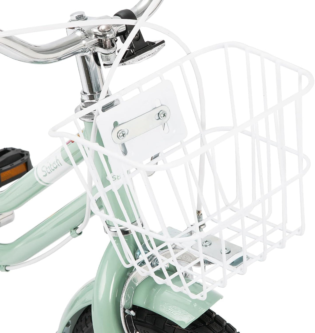 STITCH Bubble 12/14/16/18 Zoll Kinderfahrrad für 2-9 Mädchen Fahrrad, Mädchen Fahrrad mit Stabilisat