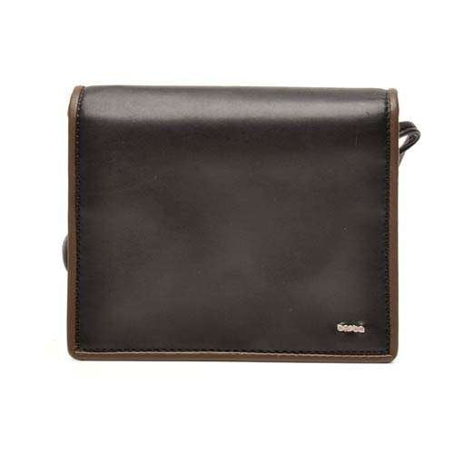 Berba Soft 906 Umhängetasche in schwarz -taupe