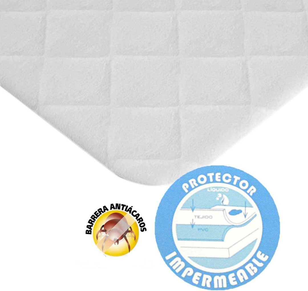 Matratzenschoner, gepolstert, wasserdicht, für Kinderbett, 50 x 80 cm