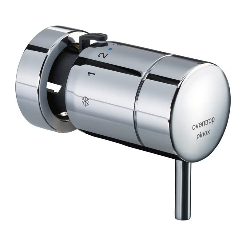 Oventrop Thermostat pinox D mit Flüssig-Fühler verchromt, ohne Nullstellung