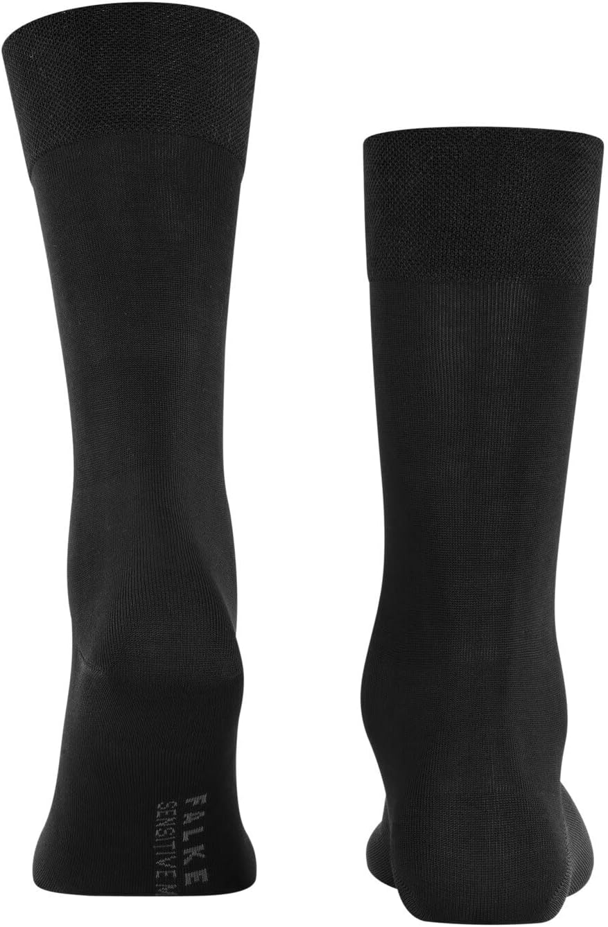 FALKE Herren Sensitive Malaga Socken druckfreier Komfortbund flache Naht gegen Druckstellen einfarbi