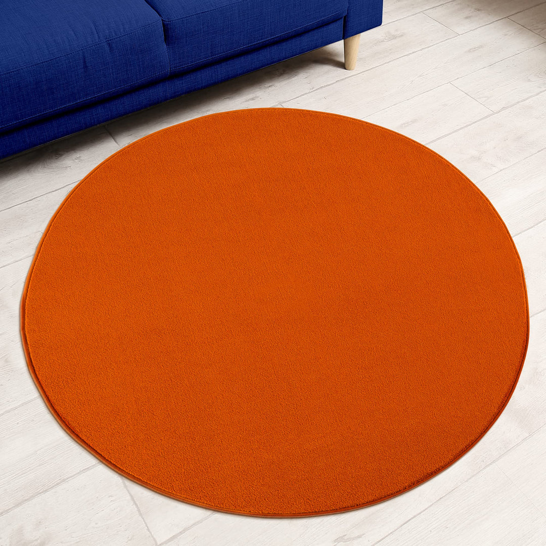 Impression Kurzflor-Wohnzimmerteppich - Schlichte Moderne Teppiche für Schlafzimmer, Büro, Flur, Küc