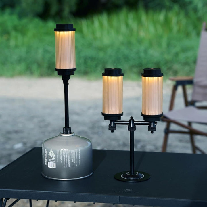 Laternenständer | Abnehmbarer Tisch-Lichtständer aus Aluminiumlegierung – Outdoor-Camping-Lichtständ