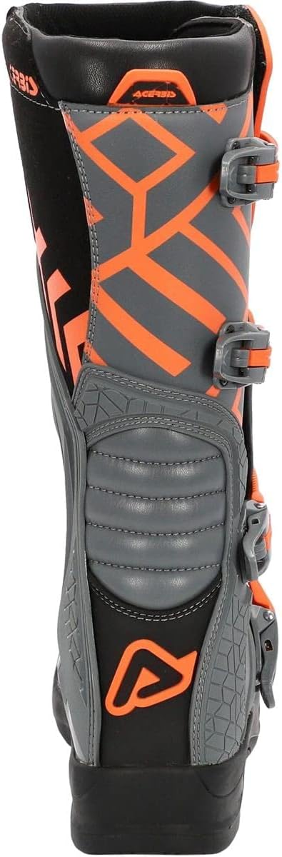 Acerbis - X-Team-Stiefel, STIVALI für Herren 42 EU Grau Orange, 42 EU Grau Orange