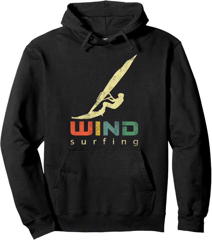 Windsurfen Surfen Vintage Windsurfer Windsurfing Windsurf Pullover Hoodie