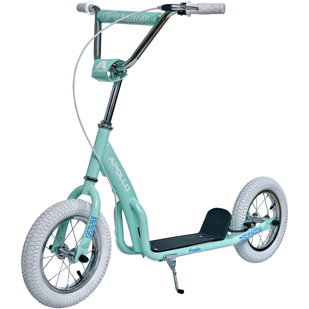 Apollo Retro Scooter Paradise | Roller mit Luftreifen 12,5 Zoll | Stylisher Tretroller für Kinder un