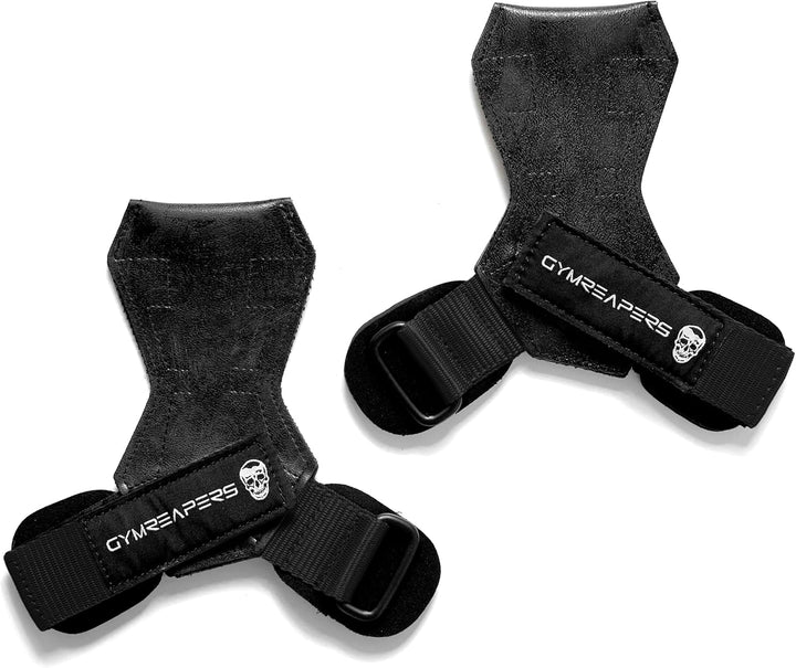 Gymreapers Gewichthebergriffe (Paar) für schweres Powerlifting, Kreuzheben, Rudern, Klimmzüge, mit N
