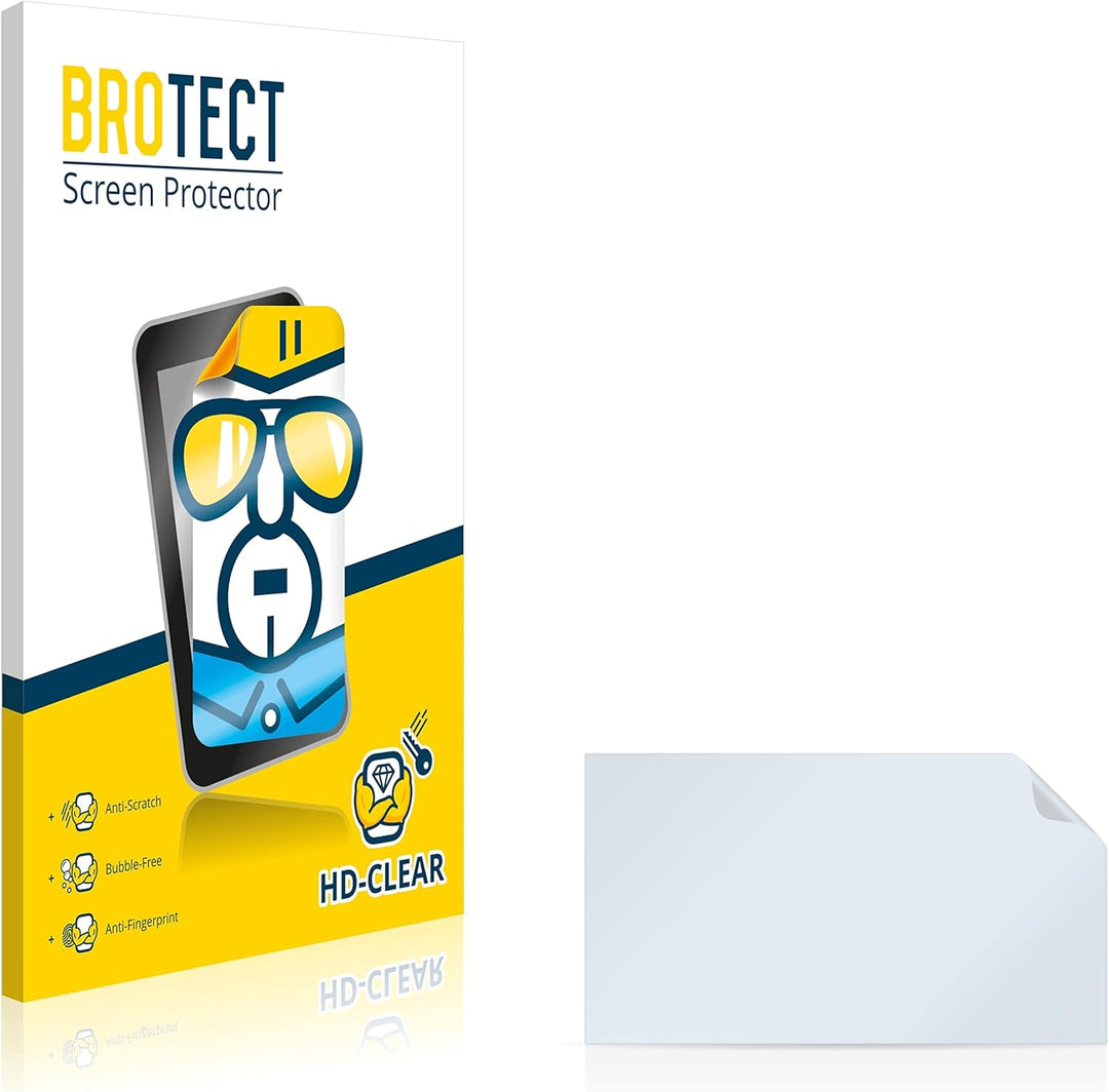 BROTECT 16" Schutzfolie für Notebooks mit 16,0 Zoll (40.6 cm) [354 x 199 mm, 16:9] - Klare Displaysc