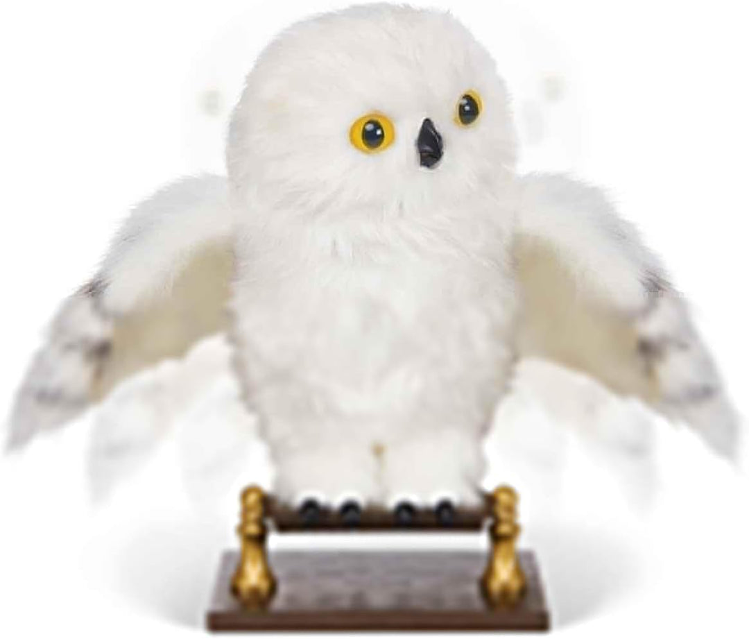 Wizarding World Harry Potter - Interaktive Plüsch-Eule Hedwig mit über 15 Geräuschen und Bewegungen