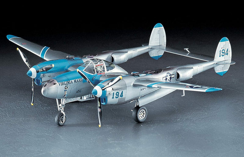 Hasegawa 1/48 P-38J Lightning, Mittel