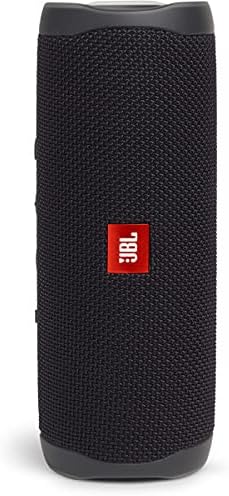 JBL Flip 5 Bluetooth Box in Schwarz – Wasserdichter, portabler Lautsprecher mit umwerfendem Sound –