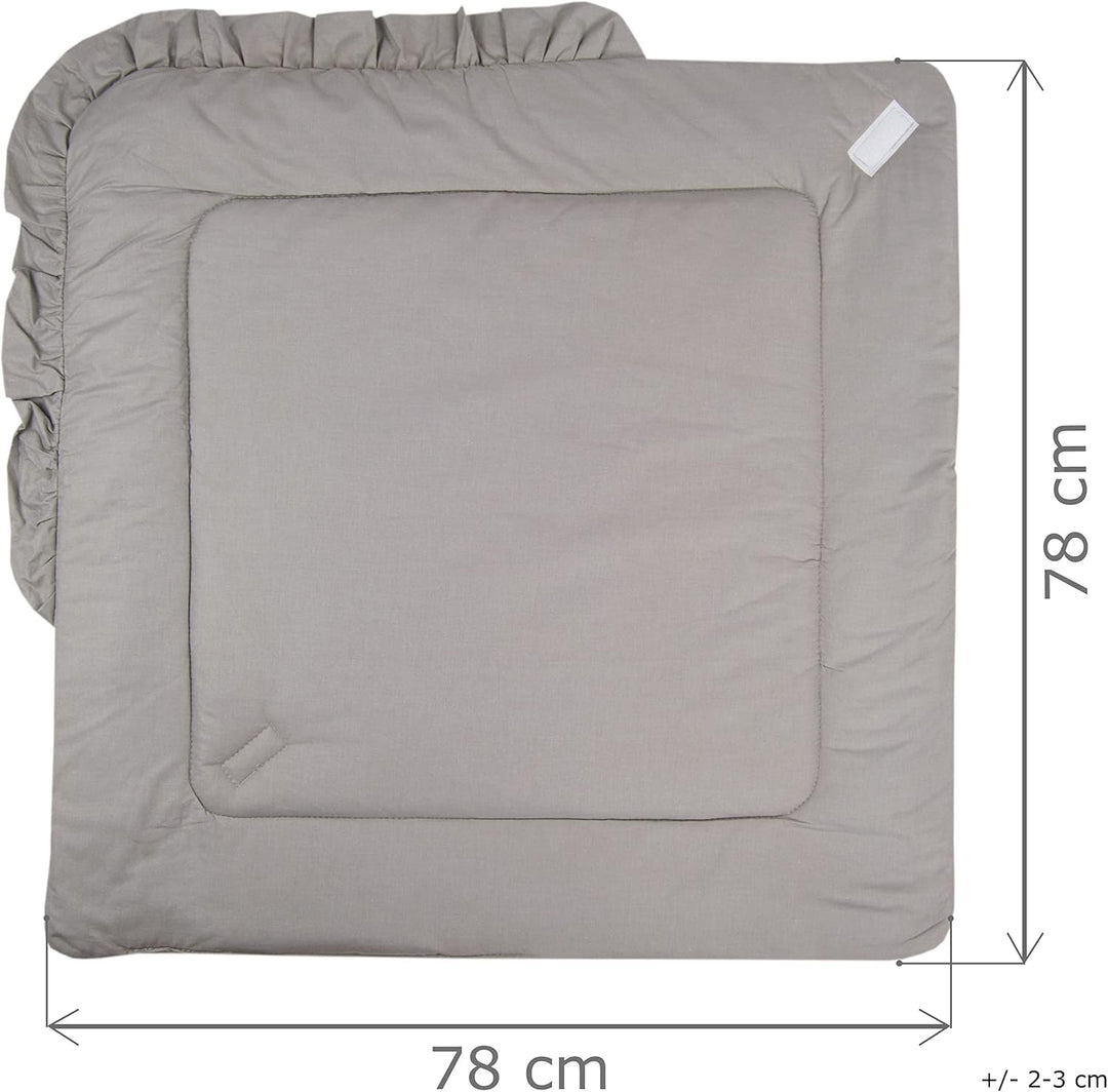 PIMKO Babyhörnchen mit rüschen Einschlagdecke Schlafsack Wickeltuch für Neugeborene und Kleinkinder