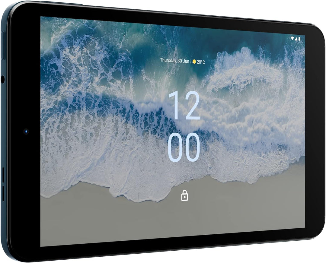 Nokia - T10 Wi-Fi Tablet, Android 12, 8 Zoll Display, 60 Hz, 3 GB RAM/32 GB ROM, Akku mit 5250 mAh,