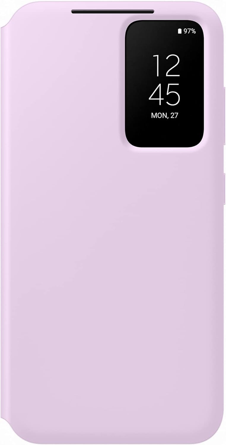 Samsung Smart View Wallet Smartphone Case EF-ZS911 für Galaxy S23, Handy-Hülle, Kartenfach, Sichtfen