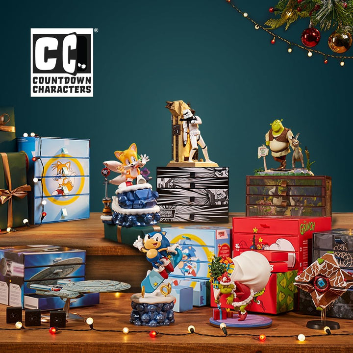 CC Countdown Characters von Numskull 2023 Sonic the Hedgehog Tails Sammlerfigur - Offizielle SEGA-Me