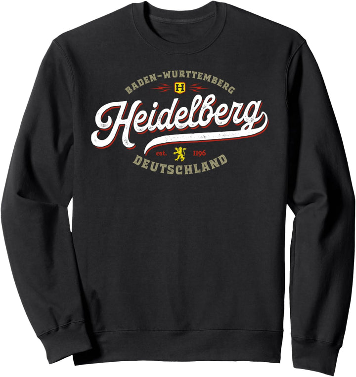 Heidelberg Deutschland - Vintage Retro Travel Gift Germany Sweatshirt