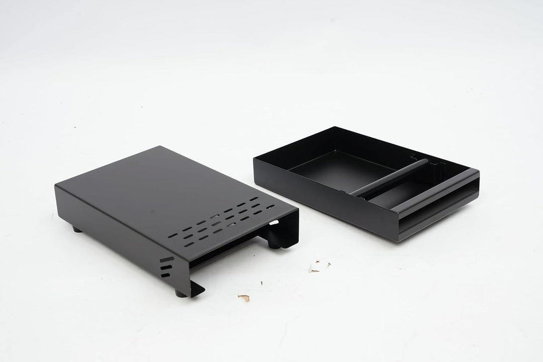 Espresso-Klopfbox-Schublade Sudschublade, Edelstahl