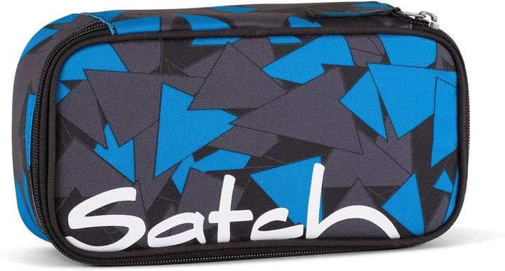 Satch Pack by Ergobag - 2tlg. Set Schulrucksack (+SchlamperBox Etui) - Blue Triangle