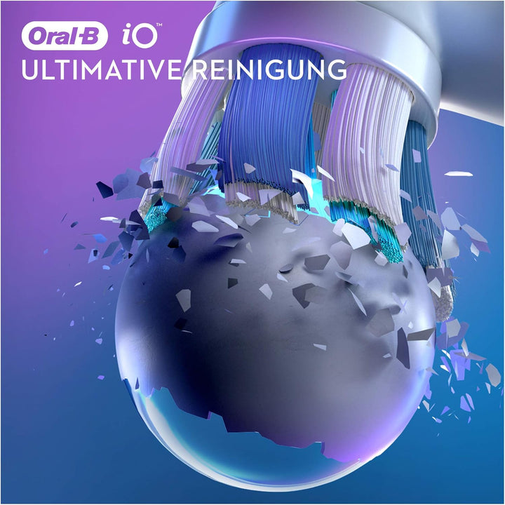 Oral-B iO Ultimative Reinigung Aufsteckbürsten für elektrische Zahnbürste, 2 Stück, ultimative Zahnr