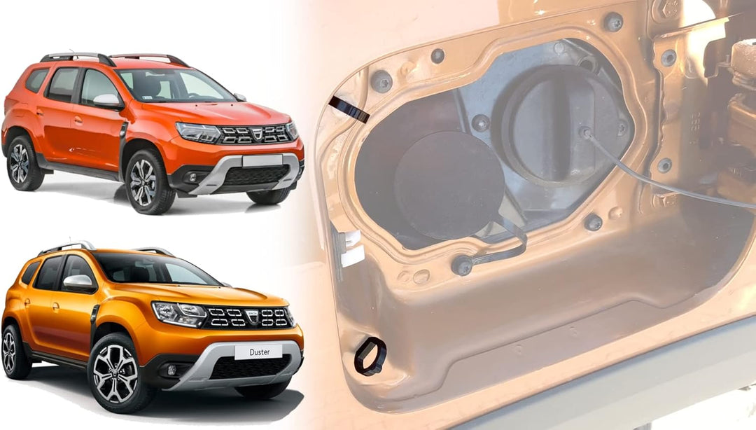 [2 stücke] Alternative Dämpfer für die Kraftstoffeinfüllklappe DACIA Duster 2 Auto | Schwarz | Einfü
