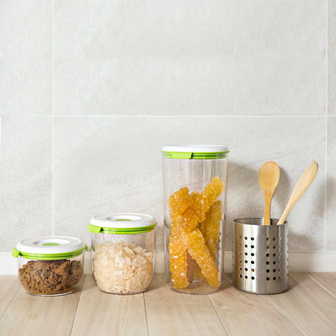 FOSA MADRID MINI-STARTER-SET 3-teilig - MC30000 – Smarte Vakuum-Lebensmittelaufbewahrung – Vakuumpum