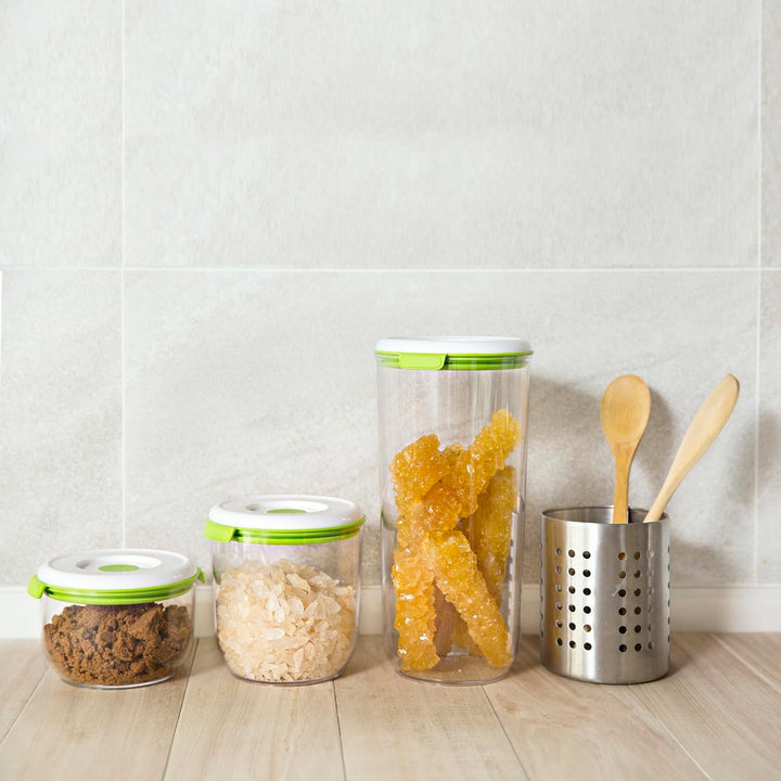 FOSA MADRID MINI-STARTER-SET 3-teilig - MC30000 – Smarte Vakuum-Lebensmittelaufbewahrung – Vakuumpum