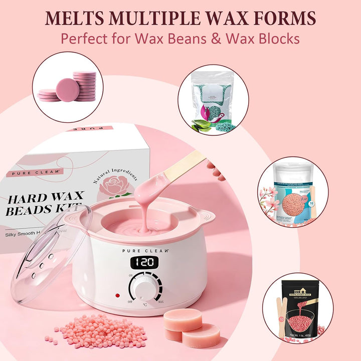 PURECLEAN 10-Minuten Wax Maschine mit digitaler Temperaturregelung – geeignet für alle Wachsarten, i