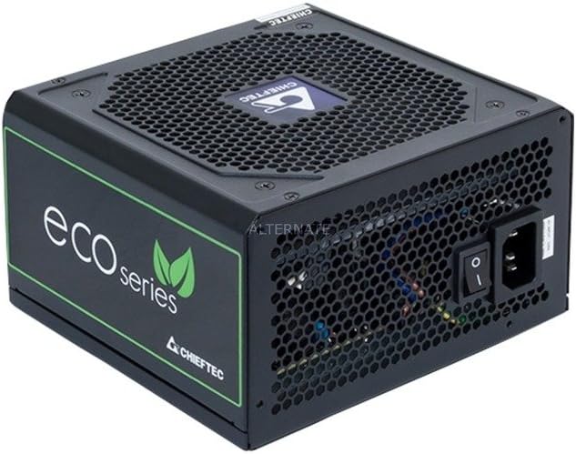 Chieftec GPE-600S Power Supply Unit 600 W 24-pin ATX PS/2 Black