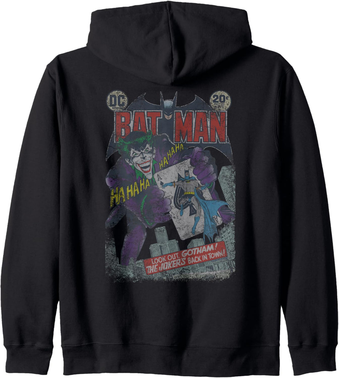 Batman #251 Distressed Laughing Joker Kapuzenjacke