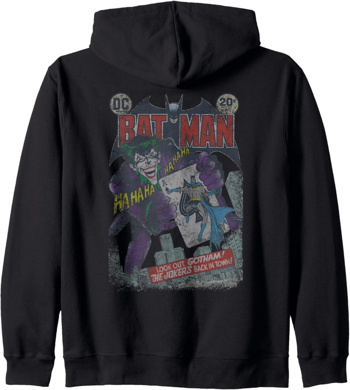 Batman #251 Distressed Laughing Joker Kapuzenjacke