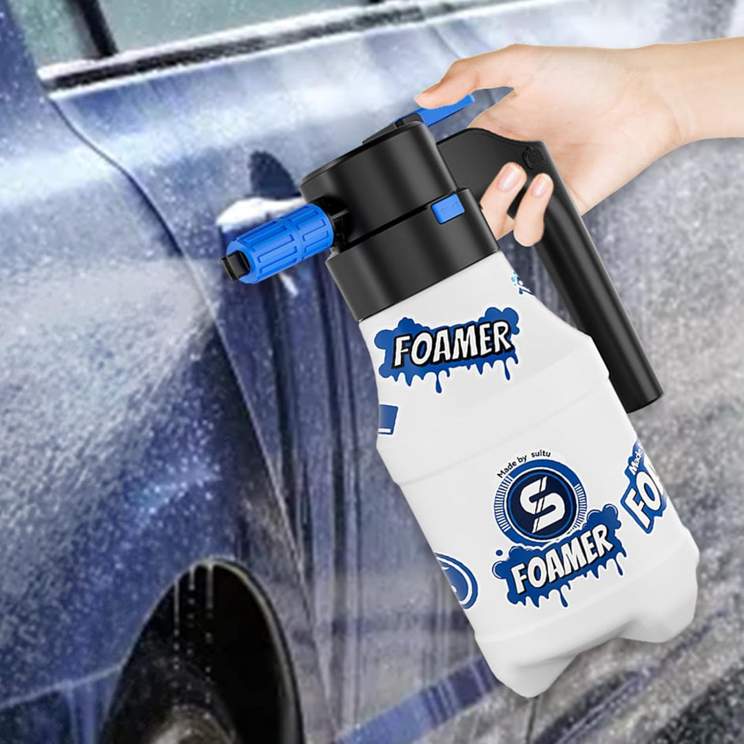 Seifensprüher, Autowaschschaumkanone | Elektrische Schaumkanone für Hochdruckreiniger,1,5 l USB-Lade