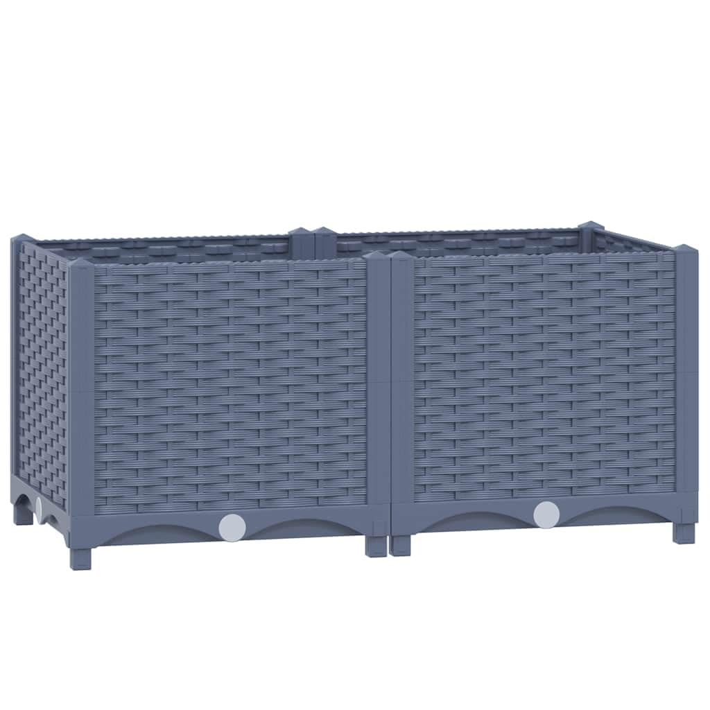 vidaXL Hochbeet Blumenkasten Gemüsebeet Pflanzbeet Blumenbeet Pflanzkasten Blumenkübel Pflanzkübel K