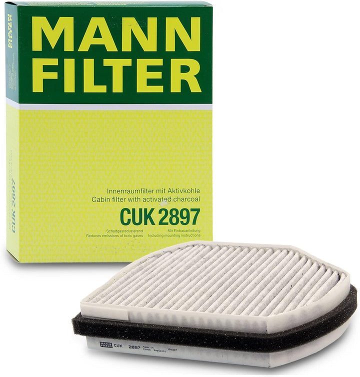 1x MANN-FILTER Ölfilter, 1x MANN-FILTER Luftfilter, 1x MANN-FILTER Innenraumfilter (Aktivkohlefilter