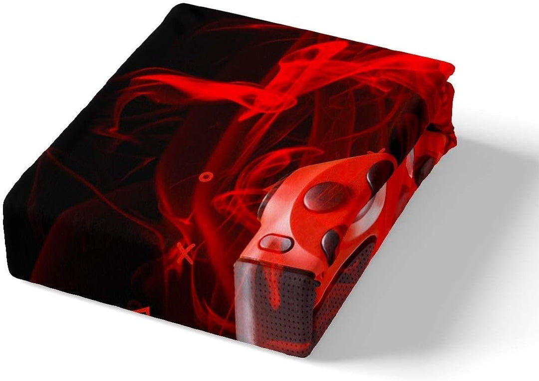 Tbrand Kinder Gamepad Bettwäsche Set 135x200cm Gamer Schlafzimmer Dekor für Jungen Mädchen Videospie