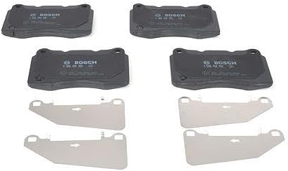 Bosch BP1318 Bremsbeläge - Vorderachse - ECE-R90 Zertifizierung - vier Bremsbeläge pro Set