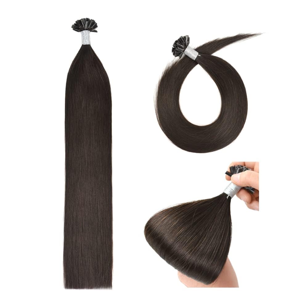 Extensions Echthaar Bondings U Tip Hair Extensions Echthaar Keratin Bondings Echthaar 50 cm Remy Ech