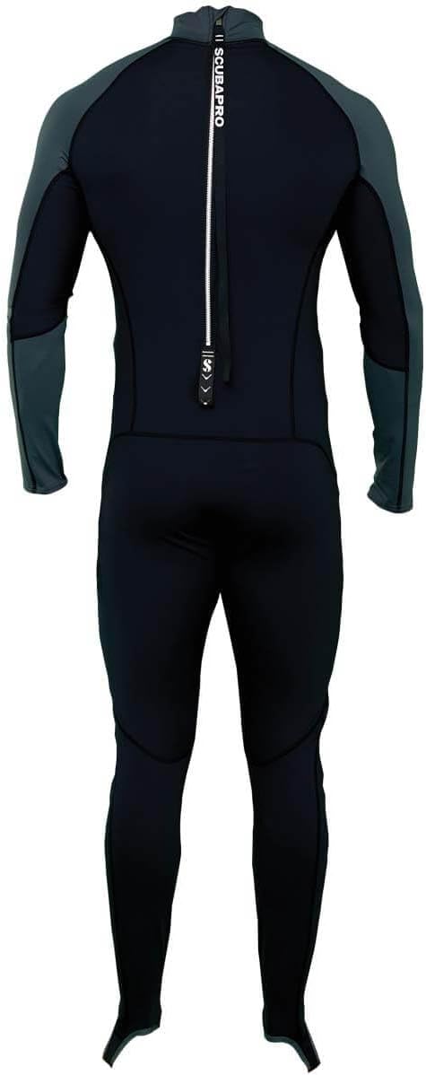 SCUBAPRO UPF-50 Steamer - Skin Suit Overall Herren schwarz/grau 2XL - 56, schwarz/grau 2XL - 56