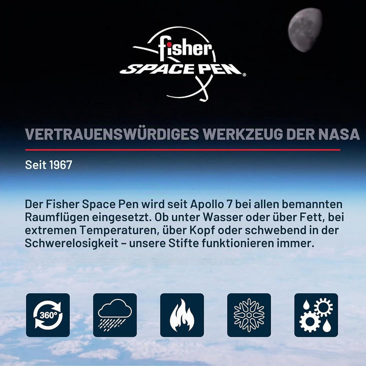 Fisher Space Pen Chrome Bullet Space Pen, 1 Stück (1er Pack)